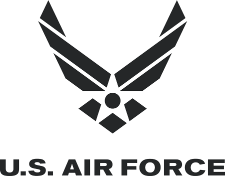 U.S. Air Force logo black
